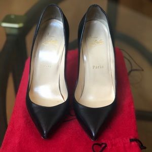 Christian Louboutin Black Pigalle Follies 100
